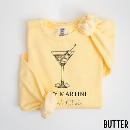 Dirty Martini Social Club Crewneck Sweatshirt | Social Club Shirt - Gathering Littles