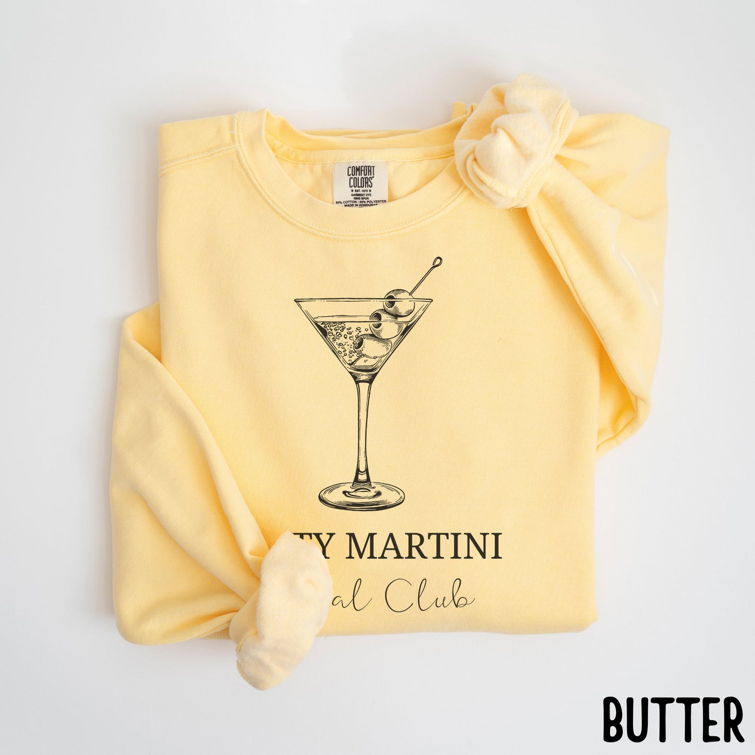 Dirty Martini Social Club Crewneck Sweatshirt | Social Club Shirt, Bachelor, Bachelorette, Birthday Party Outfit | Gift for Her - Gathering Littles