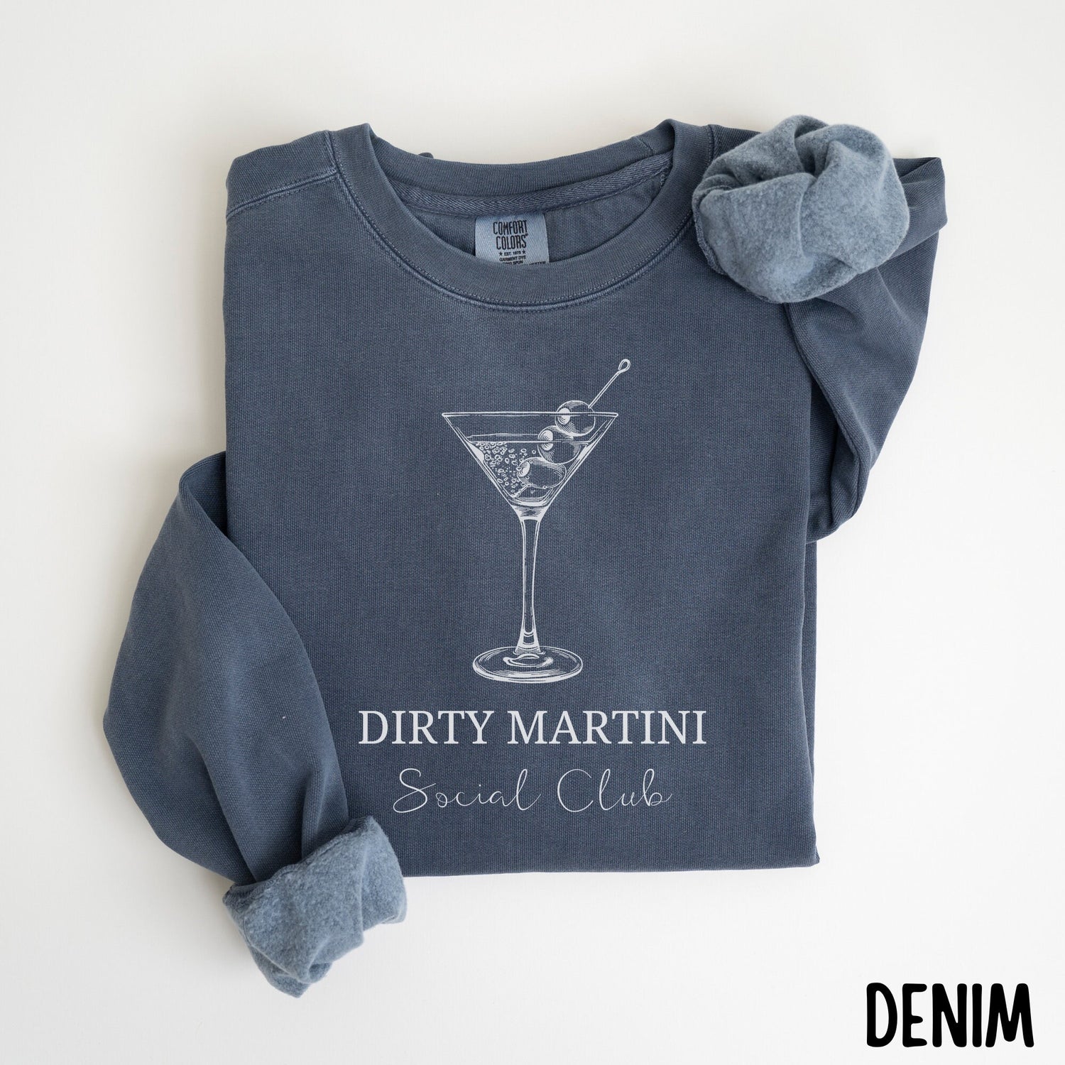 Dirty Martini Social Club Crewneck Sweatshirt | Social Club Shirt, Bachelor, Bachelorette, Birthday Party Outfit | Gift for Her - Gathering Littles