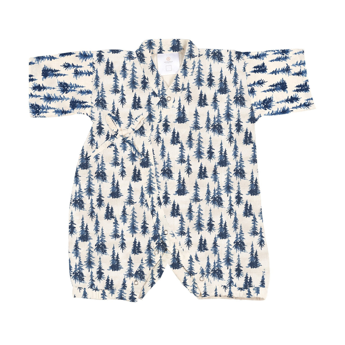 Indigo Forest Bamboo Newcastle Mini Kimono Jumpsuitproduct_type