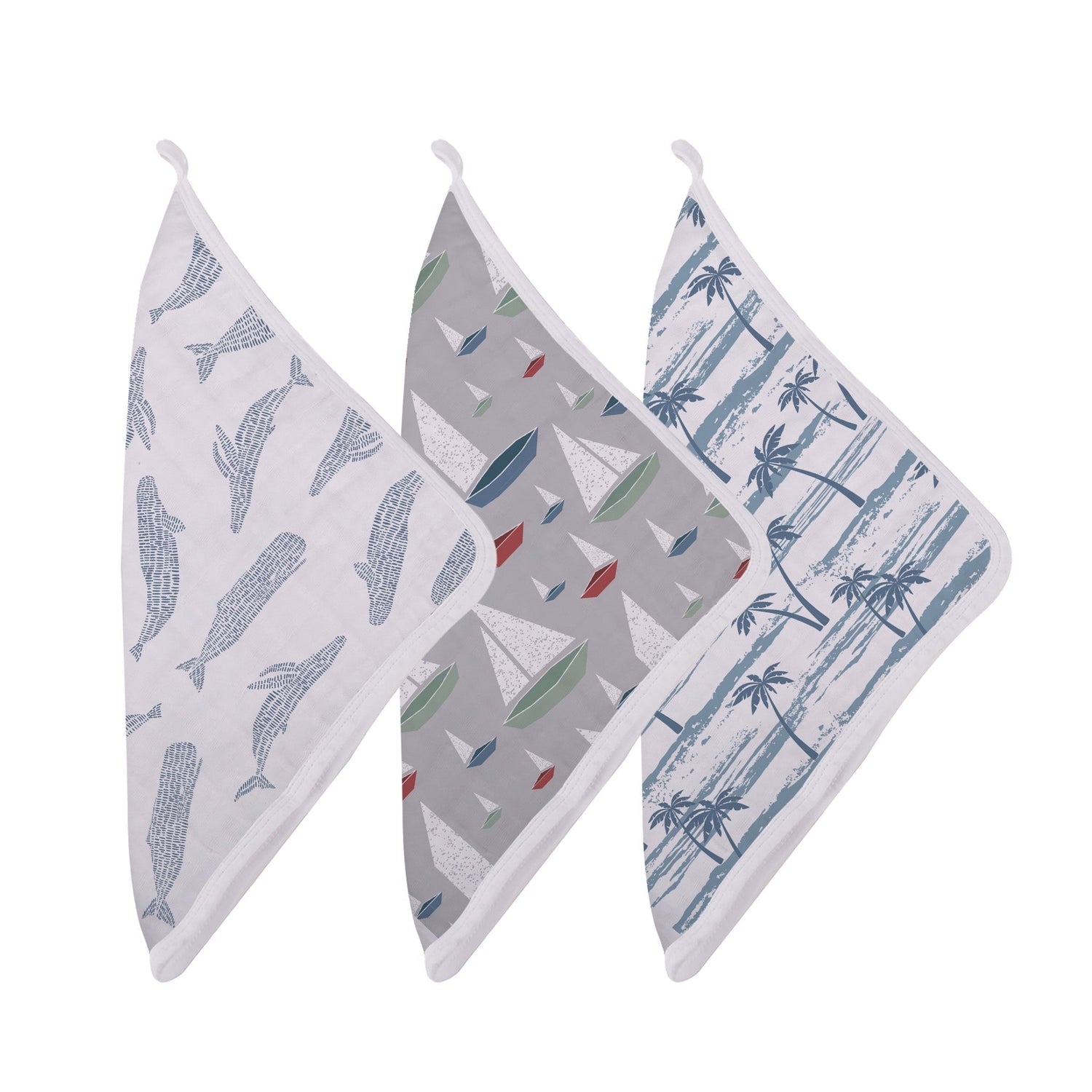 Ocean Tides Bamboo Washcloth Set of 3product_type