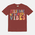 Retro First Day of School Vibes Shirt, Comfort Color Tee, Back to School Giftproduct_type
