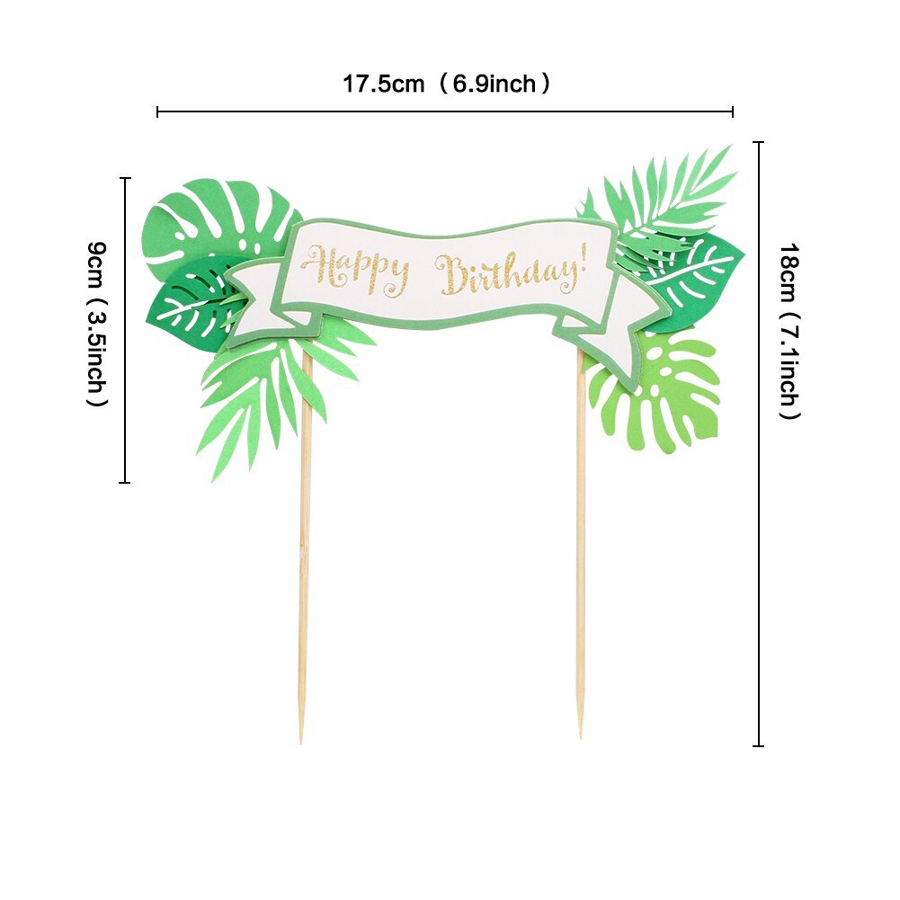 Safari Birthday Cake Toppers - Jungle Party Cake Toppers, Wild One Cake Toppersproduct_type