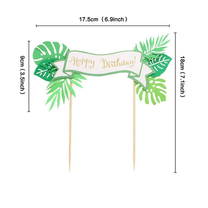 Safari Birthday Cake Toppers - Jungle Party Cake Toppers, Wild One Cake Toppersproduct_type