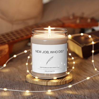 New Job Gift for Her, New Job Scented Soy Candle, Gift for Her, New Job, Promotion Gift, New Job Gift - Gathering Littles