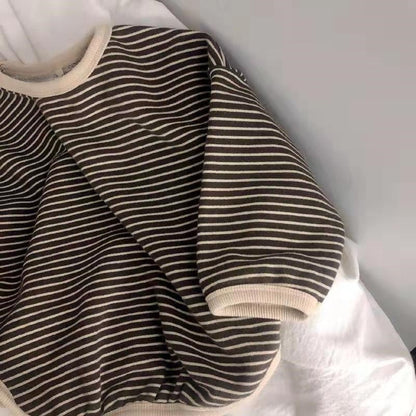 Striped Long Sleeved Shirt - Toddler Sweatshirtsproduct_type