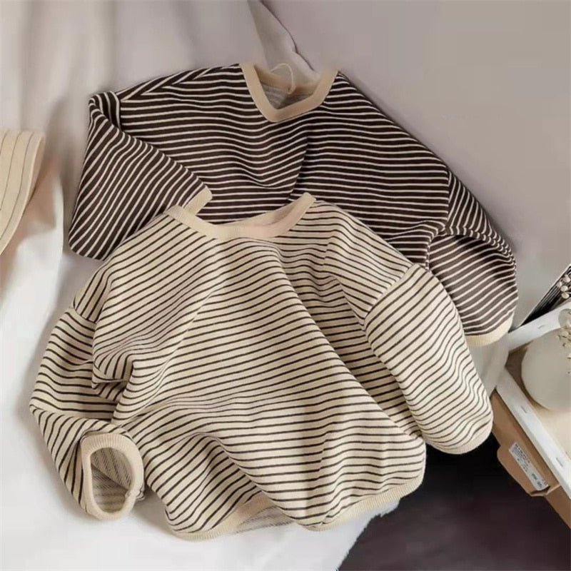 Striped Long Sleeved Shirt - Toddler Sweatshirtsproduct_type