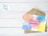 Teacher Appreciation Thank You Card Template, Customizable Watercolor Thank You Card, Cute and Minimal Printable Cardproduct_type