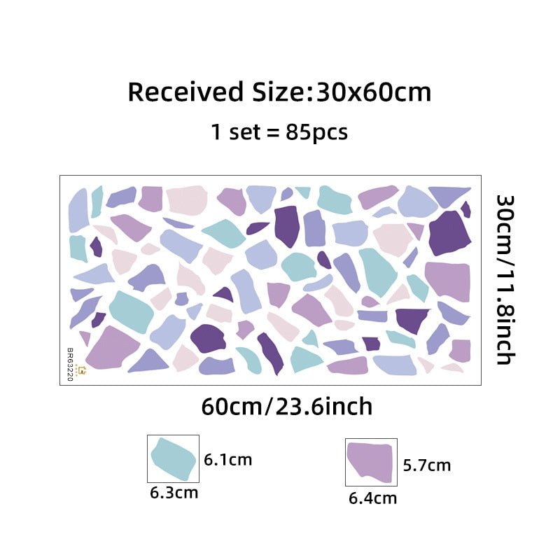 Terrazzo Stone Decorative Wall Decalsproduct_type