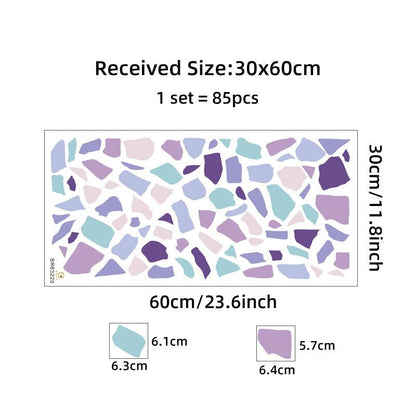 Terrazzo Stone Decorative Wall Decalsproduct_type