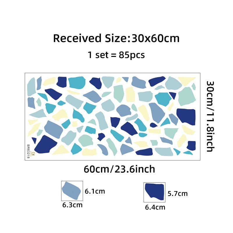 Terrazzo Stone Decorative Wall Decalsproduct_type
