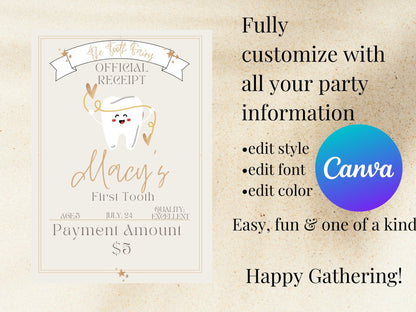 Tooth Fairy Receipt, tooth fairy, tooth fairy card, tooth fairy giftproduct_type